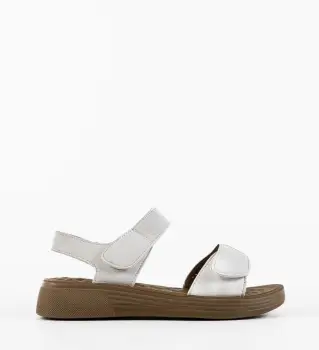 Sandale dama Temple Albe imagine