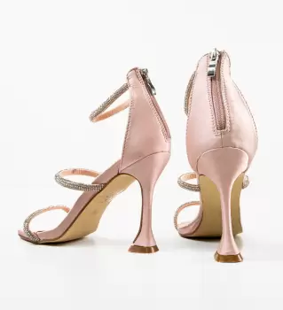 Sandale dama Teset Bej imagine