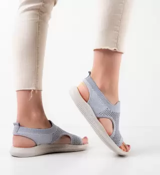 Sandale dama Undold Gri imagine