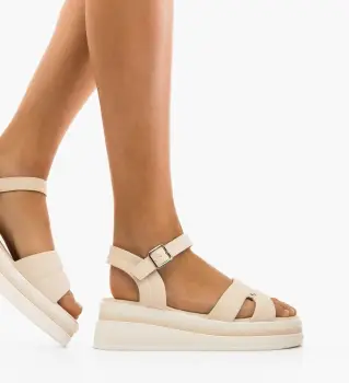 Sandale dama Ungrelya Bej imagine