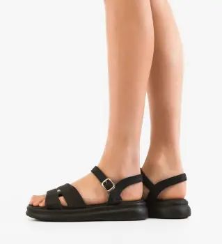 Sandale dama Vahid Negre imagine