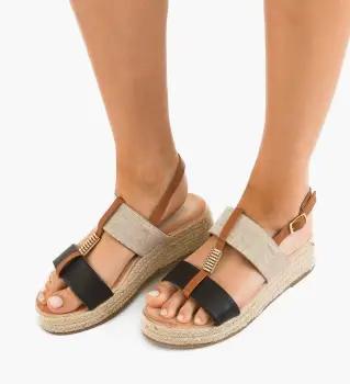 Sandale dama Venny Negre imagine