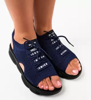 Sandale dama Vivien Bleumarin imagine