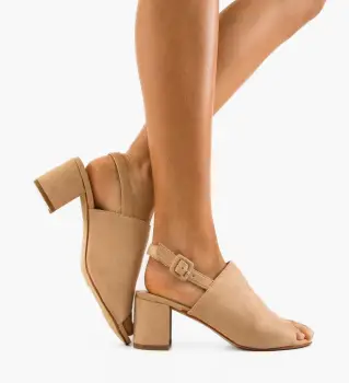 Sandale dama Wannin Khaki imagine