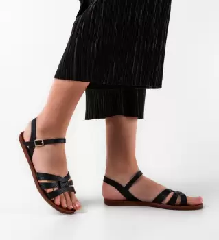 Sandale dama Waway Negre imagine