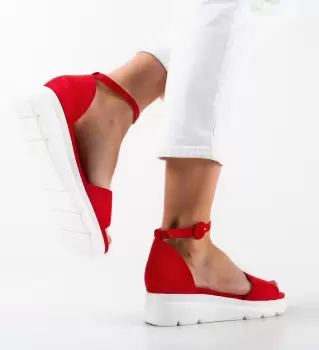 Sandale dama Wilkins Rosii imagine