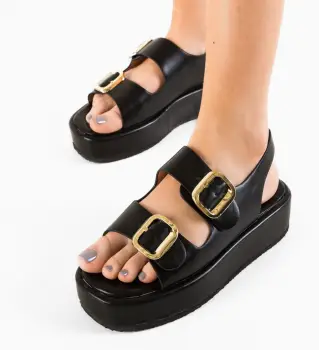 Sandale dama Willow Negre imagine