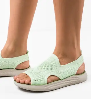 Sandale dama Xaliima Verzi imagine