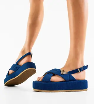 Sandale dama Ziggy Albastre imagine