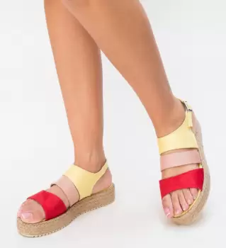 Sandale Firmo Galbene imagine