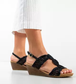 Sandale Jason Negre imagine