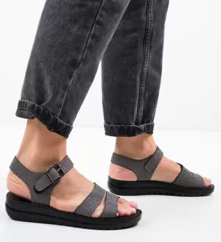 Sandale Micah Gri 3 imagine