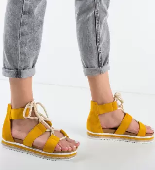 Sandale Nenoto Galbene imagine