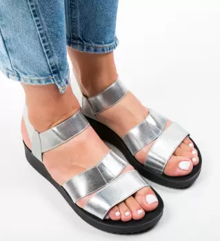 Sandale Rinda Argintii imagine