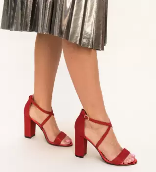 Sandale Tobi Rosii imagine