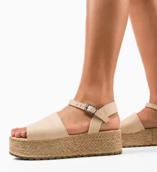 Sandale Vilago Bej imagine