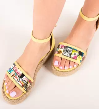 Sandale Voque Galbene imagine