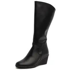 Cizme piele 281 negru imagine