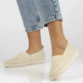 Pantofi 7081 bej imagine