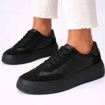 Pantofi piele 555 negru imagine