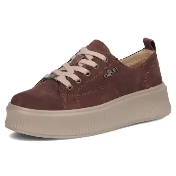 Pantofi piele 6122 maro inchis imagine