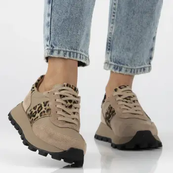 Pantofi piele 7112 bej-leo imagine