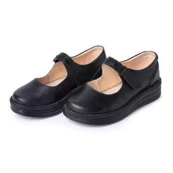 Pantofi piele Dania negru imagine