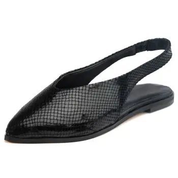 Pantofi piele naturala 035 negru imagine