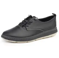 Pantofi piele naturala 040 negru imagine