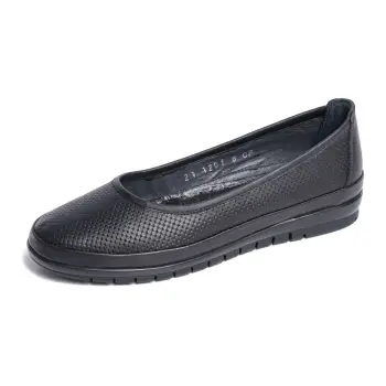 Pantofi piele naturala 1201 Negru imagine