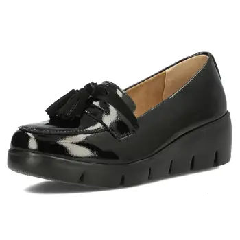 Pantofi piele naturala 3162 negru imagine