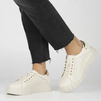 Pantofi piele naturala 4535 bej imagine