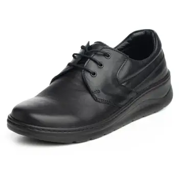 Pantofi piele naturala 518 negru imagine