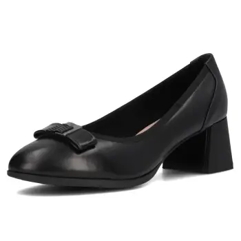 Pantofi piele naturala 6178 negru imagine