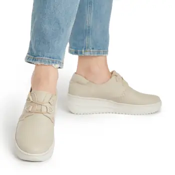 Pantofi piele naturala 634 Bej imagine