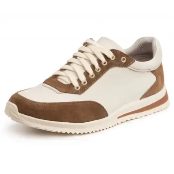 Pantofi piele naturala 647 bej imagine