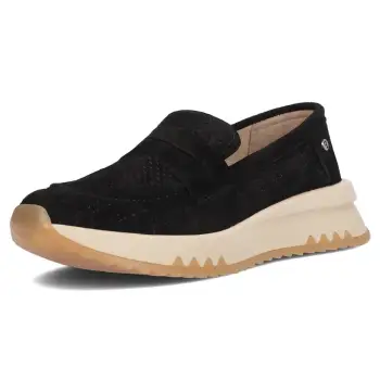 Pantofi piele naturala 6748 negru imagine