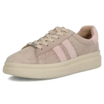 Pantofi piele naturala 7499 bej imagine