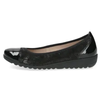 Pantofi piele naturala Caprice 9-22103-41-011 negru-combi imagine