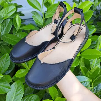 Pantofi piele naturala Iasmina negru imagine