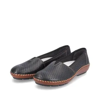 Pantofi piele naturala Rieker 44854-00 negru imagine