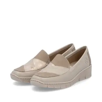 Pantofi Rieker 53785-60 bej imagine