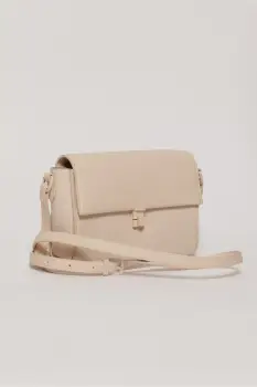 Geanta beige design minimalist imagine