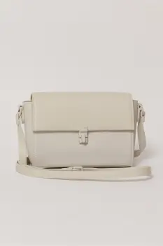 Geanta ivory cu design minimalist imagine