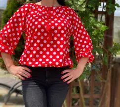 Bluza cu buline imagine