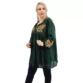 Bluza stilizata traditional Olivia 2 imagine