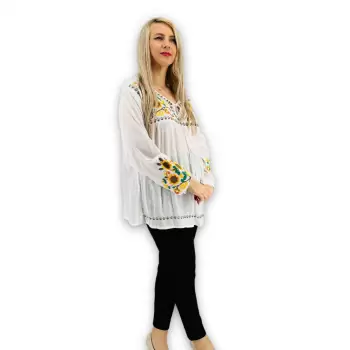 Bluza stilizata traditional Olivia 20 imagine