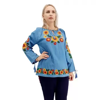 Bluza stilizata traditional Priscilla 6 imagine