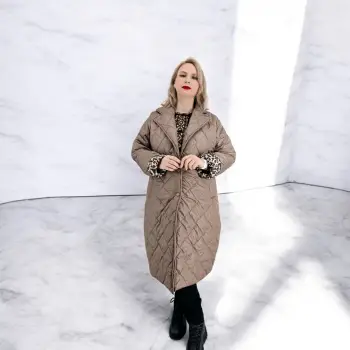 Geaca dama lunga primavara toamna 2 imagine