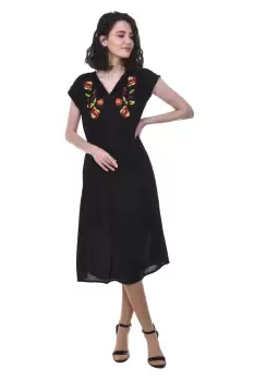 Rochie brodata Antoaneta 5 imagine